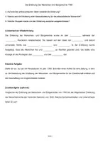 Vorschau - Arbeitsblätter - Die Erklärung der Menschen und Bürgerrechte 1789 - Seite 2