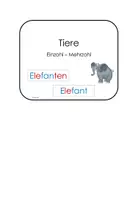 Vorschau - Arbeitsblätter - Klettmappe (TEACCH-Mappe) zu Einzahl/Mehrzahl Thema Tiere - Seite 2