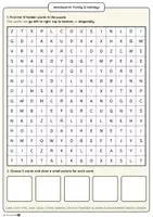 Vorschau - Spiele - Family & Holidays – Wordsearch + Writing Task (Englisch, Klasse 6) - Seite 2