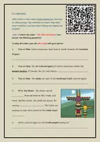 Aperçu - Préparation de séance / Séance complète - Native Americans: Their Land, Culture, and Traditions! (Anglais) - Page 1