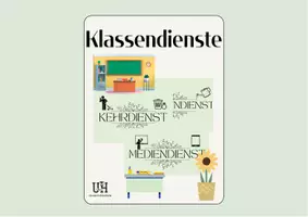 Vorschau - Poster - Klassendienste - Deckblatt