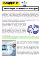 Vorschau - Stationenlernen - Künstliche Intelligenz Gruppenarbeit: Grundlagen, Anwendungen, Chancen und Risiken - Seite 3