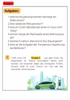 Vorschau - Stationenlernen - Elektromobilität Gruppenarbeit: Vorteile, Funktionsweise und Ladeinfrastruktur - Seite 2