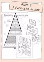 Vorschau - Mal- und Bastelvorlagen - Materialpaket Weihnachten - Seite 1