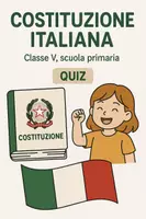 anteprima - Quiz - Costituzione italiana - Quiz - Pagina di copertina
