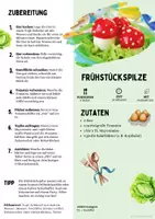 Vorschau - Unterrichtsreihen - Rezept: Frühstückspilze | Vegetarisch | Hauswirtschaft & Ernährung | Klasse 5–9 - Seite 1