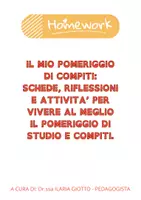 anteprima - Altro tipo di materiale - IL MIO POMERIGGIO DI COMPITI_ - Pagina di copertina