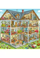 Vorschau - Poster - DaZ - Wohnen und Familienalltag - Wimmelbilder - Seite 1