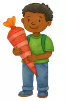 Vorschau - selbst erstellte Cliparts/Grafiken - Cliparts: Schulkinder und Schultüten zum Schulanfang - Seite 3