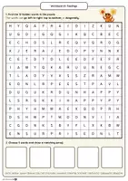Vorschau - Arbeitsblätter - Wordsearch – Feelings / Emotions (English, Klasse 6) - Seite 2