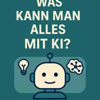 Vorschau - Arbeitsblätter - Was kann man alles mit KI? - Deckblatt