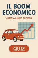 anteprima - Quiz - Il boom economico - Quiz - Pagina di copertina