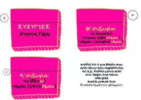 Προεπισκόπηση - Διαδραστικό υλικό - ΡΗΜΑΤΑ – Διαδραστικό Lapbook Γραμματικής για το Δημοτικό - Σελίδα 2