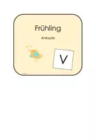 Vorschau - Arbeitsblätter - Klettmappe (TEACCH-Mappe) zu Anlauten - Frühling - Seite 2