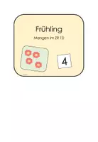 Vorschau - Arbeitsblätter - Klettmappe (TEACCH-Mappe) zu Mengen im ZR 10 - Frühling - Seite 2