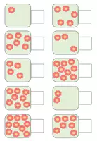 Vorschau - Arbeitsblätter - Klettmappe (TEACCH-Mappe) zu Mengen im ZR 10 - Frühling - Seite 3