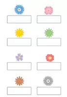 Vorschau - Arbeitsblätter - Klettmappe (TEACCH-Mappe) zum genauen Wortlesen - Frühling - Seite 3