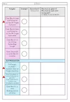 Vorschau - Stundenentwürfe - Differenzierungsmatrix Berichte - Laufzettel Gruppe 3 - Seite 2