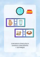 Vista previa - Juegos / Gamificación - CANTIDAD DE SONIDOS COINCIDENTES EN DOS PALABRAS - Portada