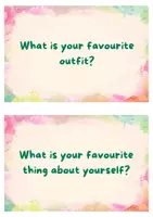 Vorschau - Aufgabenkarten - Englisch: Stop and Swap cards "get to know eachother" - Seite 3