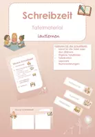 Vorschau - Poster - Schreibzeit - Tafelmaterial digital & analog - Deckblatt