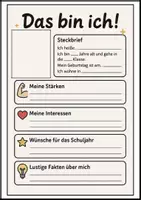 Vorschau - Arbeitsblätter - Materialpaket Schuljahresbeginn - Seite 1