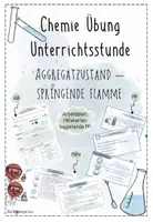 Vorschau - Stundenentwürfe - Stoffe und ihre Eigenschaften | Chemie Übung 8 | komplettes Materialpaket | sofort einsetzbare Unterrichtsstunden - Seite 1