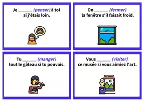 Vista previa - Juegos / Gamificación - LE CONDITIONNEL PRÉSENT en Français – Jeu - página 3