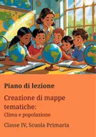 anteprima - Piani di lezione - Creazione di mappe tematiche - Clima e popolazione - Piano di lezione - Pagina di copertina