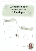Vorschau - Arbeitsblätter - BK - Weitermalbilder - für Kreativität & Fantasie (Kl. 4-9) - Deckblatt