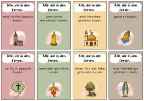 Vorschau - Stundenentwürfe - (Wachsendes) Materialpaket Bewegungsspiele Religion : Alle, die - Spiel - Seite 2