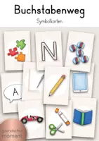 Vorschau - Poster - Buchstabenweg / Symbolkarten / Buchstabeneinführung - Deckblatt
