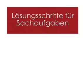 Vorschau - Präsentationen/Tafelbilder - Lösungsschritte für Sachaufgaben - Seite 2