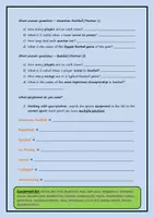 Aperçu - Préparation de séance / Séance complète - From Football to Baseball: Exploring American Sports! (Anglais) - Page 3