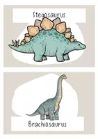 Vorschau - Poster - Dinosaurier - Bildkarten - Seite 2