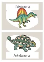 Vorschau - Poster - Dinosaurier - Bildkarten - Seite 3