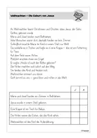 Vorschau - Arbeitsblätter - Weihnachten Lesehäppchen - Lesetext mit Aufgaben - Seite 2