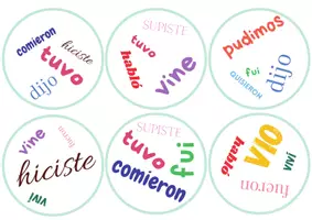 Aperçu - Jeux - dobble pour réviser le passé simple - Page de couverture