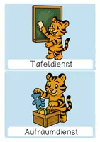 Vorschau - Poster - Tigerklasse: Klassendienste (Klassentier Tiger) - Seite 2