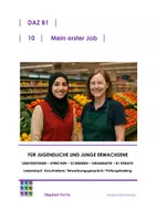 Vorschau - Unterrichtsreihen - B1-Kurs: MEIN ERSTER JOB/ Bewerbungsablauf (Lektion 10) - Deckblatt