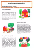 Vorschau - Arbeitsblätter - Was ist Heimat eigentlich? - Wissenswertes und Aufgaben - Seite 3