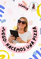 Vista previa - Hojas de trabajo - JUEGO HACEMOS UNA PIZZA - Portada