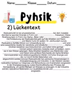 Vorschau - Unterrichtsreihen - Radioaktivität – Informationen und Aufgaben - Seite 2