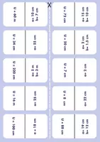 Vorschau - Arbeitsblätter - Domino-Spiel: Umfang berechnen (inkl. Arbeitsblatt) - Seite 3