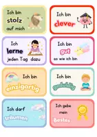Vorschau - Bildkarten - Positive Affirmationen Mutmacher pastell Lobkärtchen - Seite 2