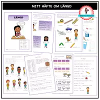 förhandsvisning - Mitt häfte om längd - försättsblad