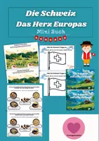 Vorschau - Arbeitsblätter - Materialpaket Europa Urlaub, 6 interaktive Länder - Mini Bücher(Sparpaket) Sachunterricht - Seite 1