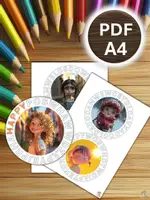 Попередній перегляд - Feelings Word Search & Coloring Activity • Printables for Kids - Сторінка 3