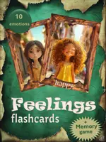Попередній перегляд - Printable Feelings Cards for Kids • Matching Activity • 10 Emotions • PDF for ESL & Home Use - Обкладинка