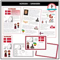 förhandsvisning - Fakta om Danmark - försättsblad